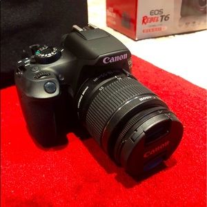 Brand new camera canon t6